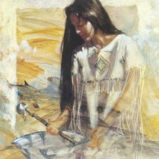 Схема вышивки «Серия "В индейском стиле"»