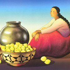 Схема вышивки «Серия "В индейском стиле"»