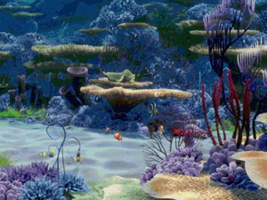 риф - риф, рыбки, море, вода - предпросмотр