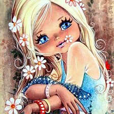 Схема вышивки «Серия "Милые детки"»