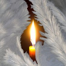 Свеча у окна