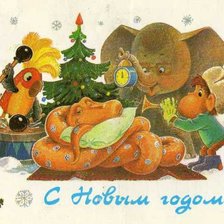 Схема вышивки «Открытка»