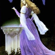 Схема вышивки «королева»