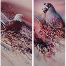 Схема вышивки «Серия "Птицы"»