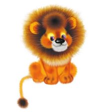 Схема вышивки «львенок»