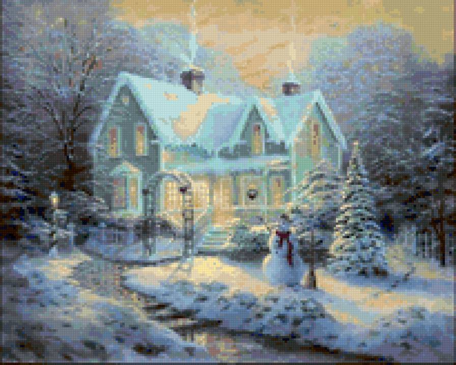 зимняя сказка - зима - предпросмотр