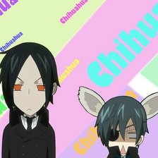 Схема вышивки «Себастьян и Сиэль»