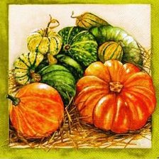 Схема вышивки «Тыквы»