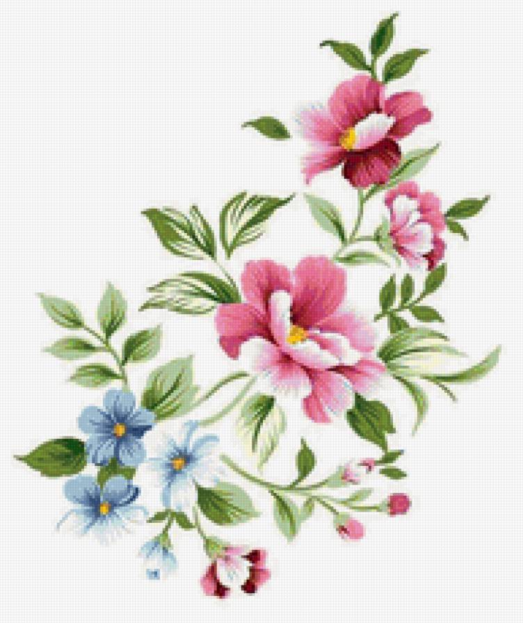 №165085 - узоры, цветы - предпросмотр