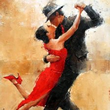 Схема вышивки «Серия "Танцы"»