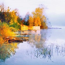 Схема вышивки «утро»