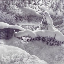 Схема вышивки «На хуторе близ Диканьки»