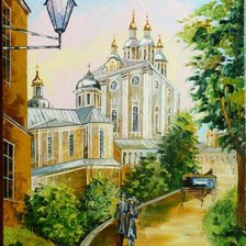 Пейзаж, город