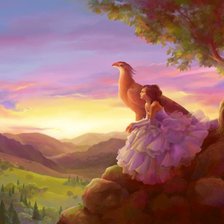 Схема вышивки «фентези»