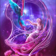 Схема вышивки «фентези»