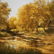 Схема вышивки «В объятьях тишины»