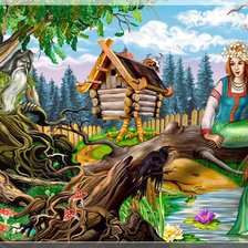 Схема вышивки «Русские сказки»