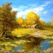 Схема вышивки «Весёлый денёк»