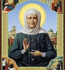 Схема вышивки «Святая Матрона Московская»