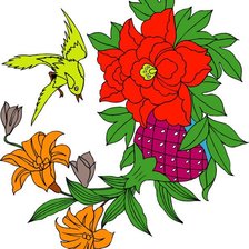 Схема вышивки «для подушки»