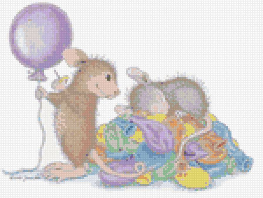 Мышата - животные, мышки - предпросмотр