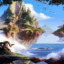 Схема вышивки «На восток от эдема»