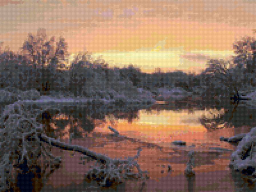 Закат - милое, природа, закат - предпросмотр