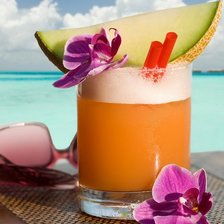 Схема вышивки «Летний коктейль»