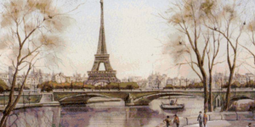 "Я люблю город, в котором я живу" - париж, эйфелева башня, франция, мост - предпросмотр