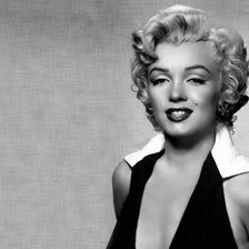 Схема вышивки «Мерилин Монро»