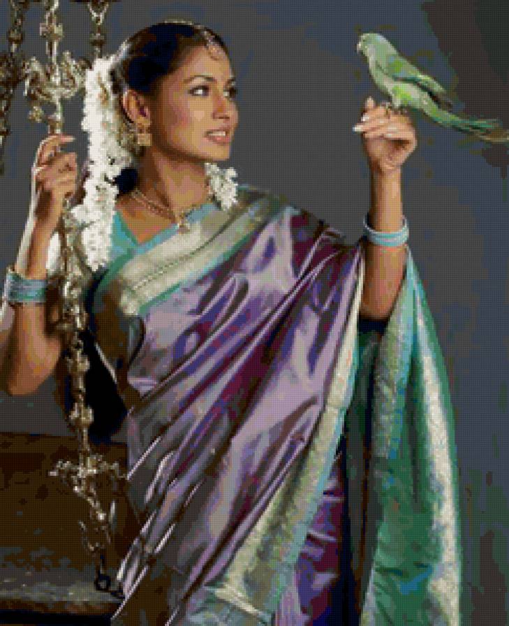 индианка - индия, индианка, женщина, модель - предпросмотр