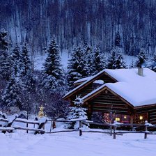 Схема вышивки «ночь»