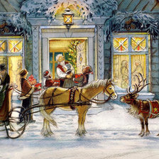 Схема вышивки «Рождество»