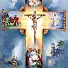 Схема вышивки «Распятие»