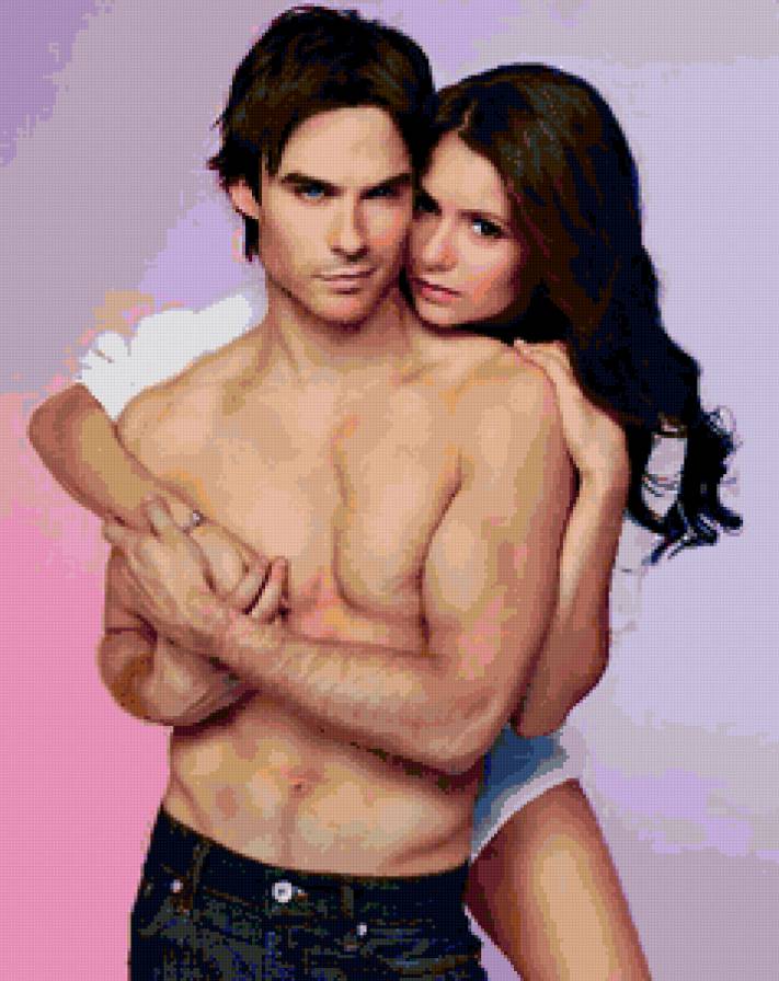 дневники вампира - дневники вампира, деймон, елена - предпросмотр