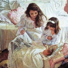 Схема вышивки «В детской»