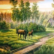 Схема вышивки «Летняя пора»