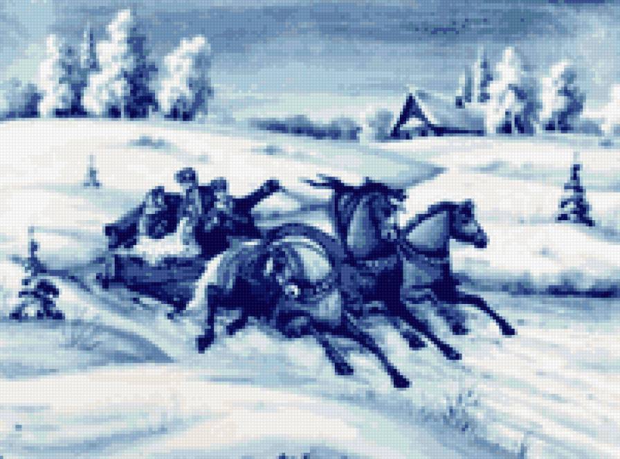 тройка мчится - предпросмотр