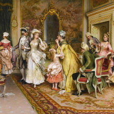 Схема вышивки «гость»