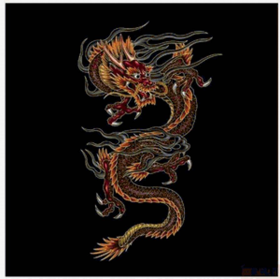 дракон - змея, дракон - предпросмотр