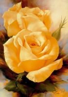 Схема вышивки «Розы»