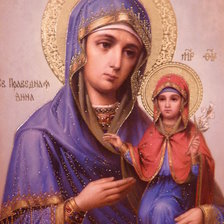 Схема вышивки «Св. Анна»