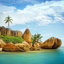 Схема вышивки «Море»