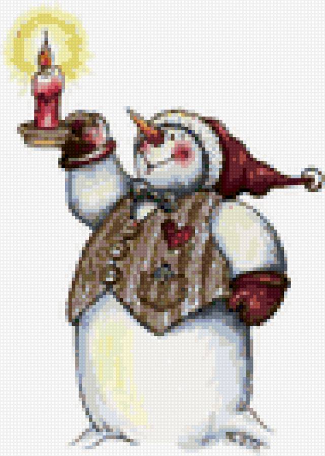 Снеговик 3 - новый год, зима, снеговик - предпросмотр