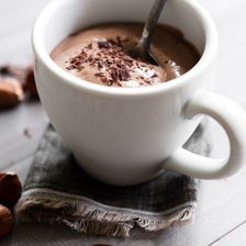 Схема вышивки «Серия "Кухня" Горячий шоколад с орехами»