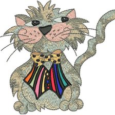 Схема вышивки «Котя»