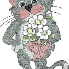 Схема вышивки «Котя 2»