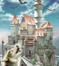 Схема вышивки «древний замок»