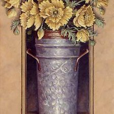 Схема вышивки «Желтые маки»