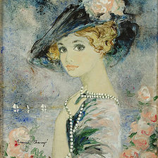 Схема вышивки «Милое ретро»